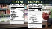 FDA Proposes New Rules to Nutrition Labels